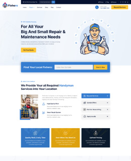 handyman wordpress theme banner 4
